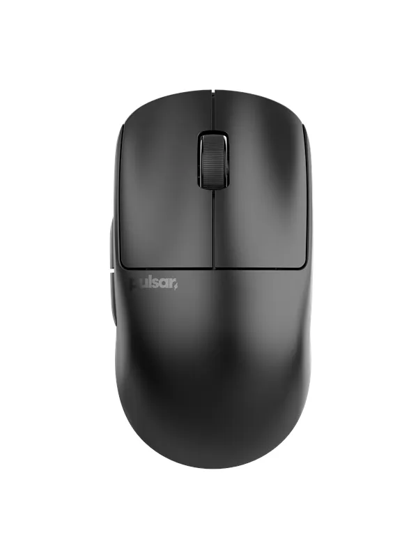 Pulsar X2 CRAZYLIGHT Medium Wireless (Jet Black) - Gaming mus - Optisk - 5 - Svart