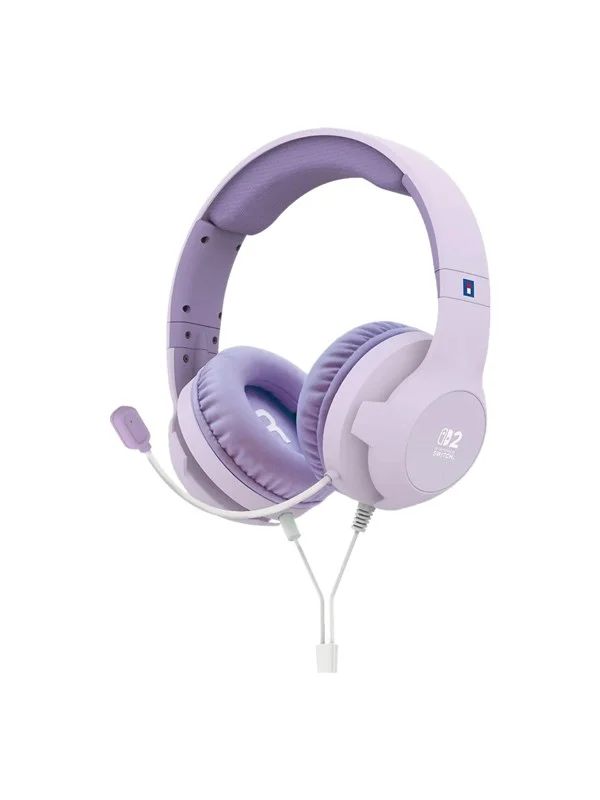 HORI Gaming Headset - Lavender - Wired - Nintendo Switch 2