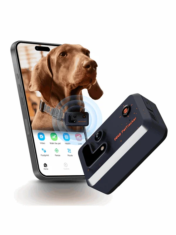 Enabot | ROLA PetTracker-GPS Tracker for Pets  | Dark blue