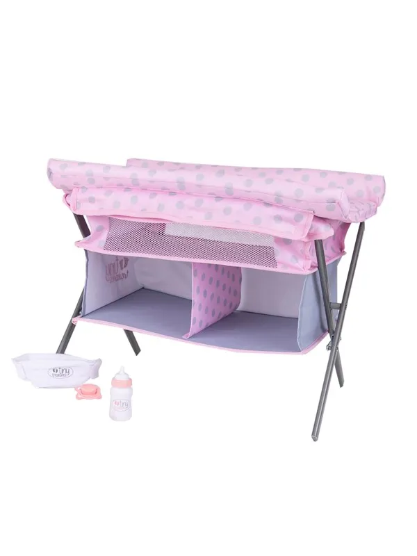 Tiny Treasures Folding Changing Table Cot