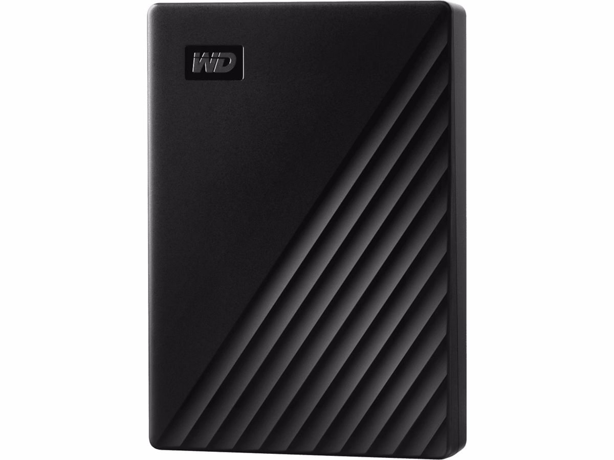 WD My Passport Ekstern HDD 4TB (sort)