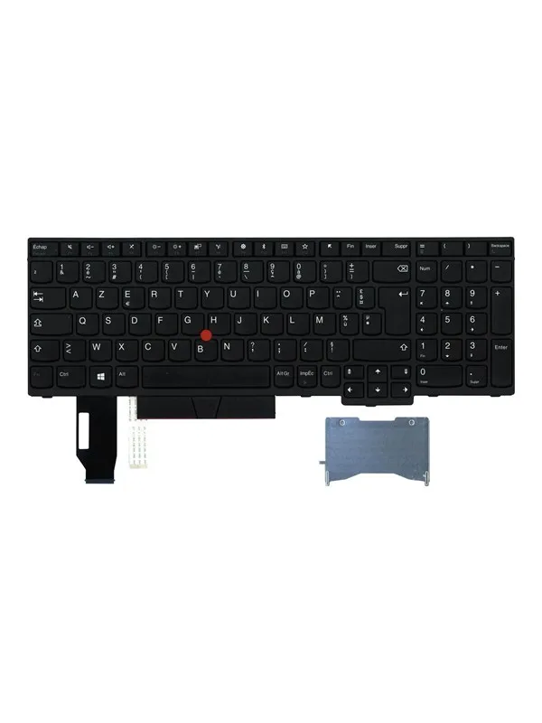 Lenovo Chicony - Bærbart tastatur - til utskifting - Fransk - Svart