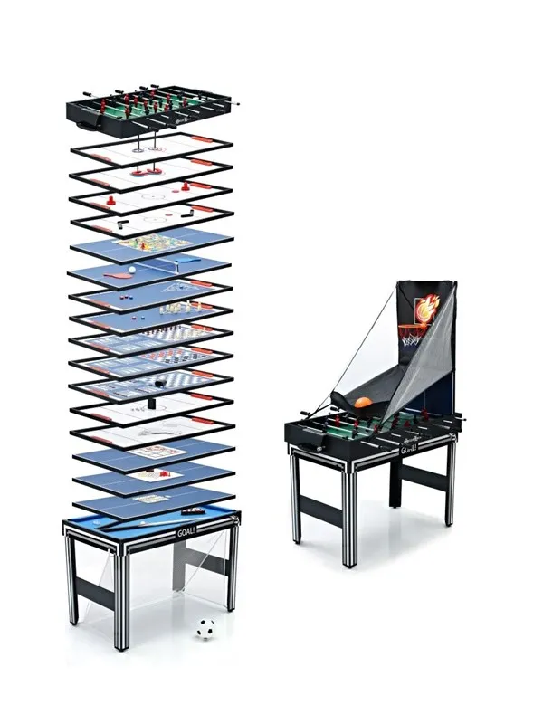 Stanlord Toscana Multibord 20i1, Fotball, Pool, Hockey m.m.