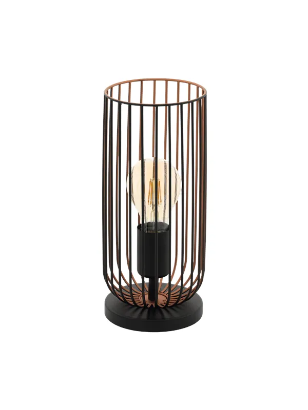 EGLO ROCCAMENA table lamp black/copper