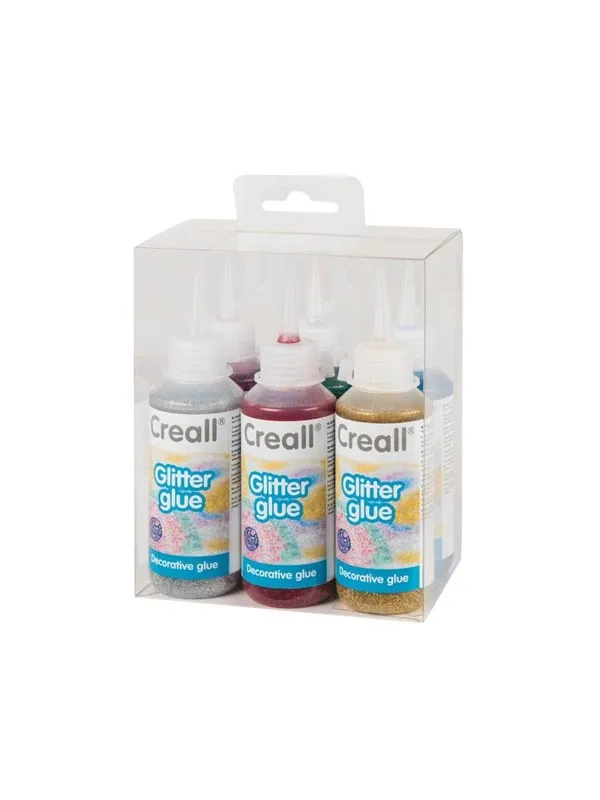 Creall Glitter Glue Set 6x100ml