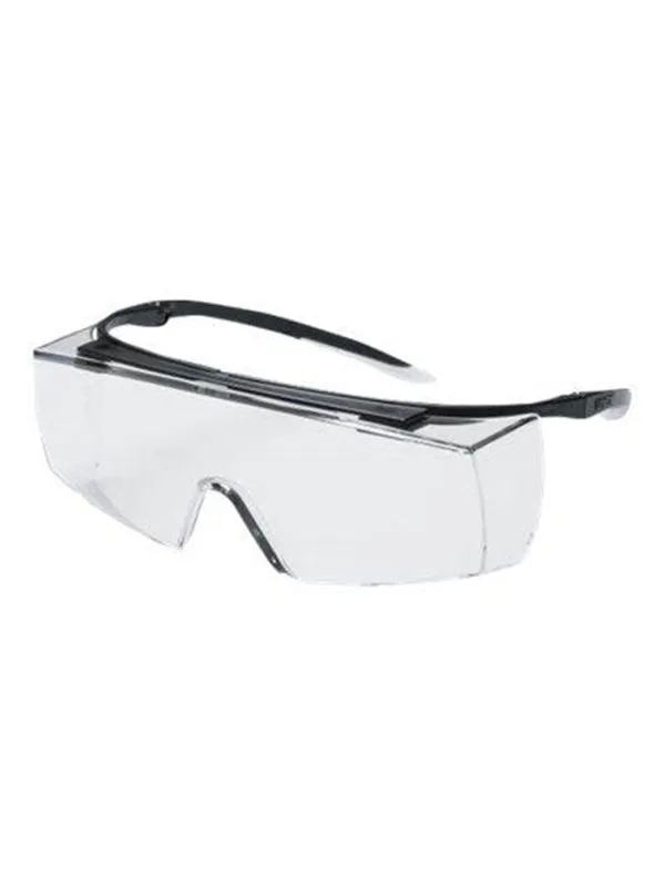 Uvex super f OTG spectacles black/clear