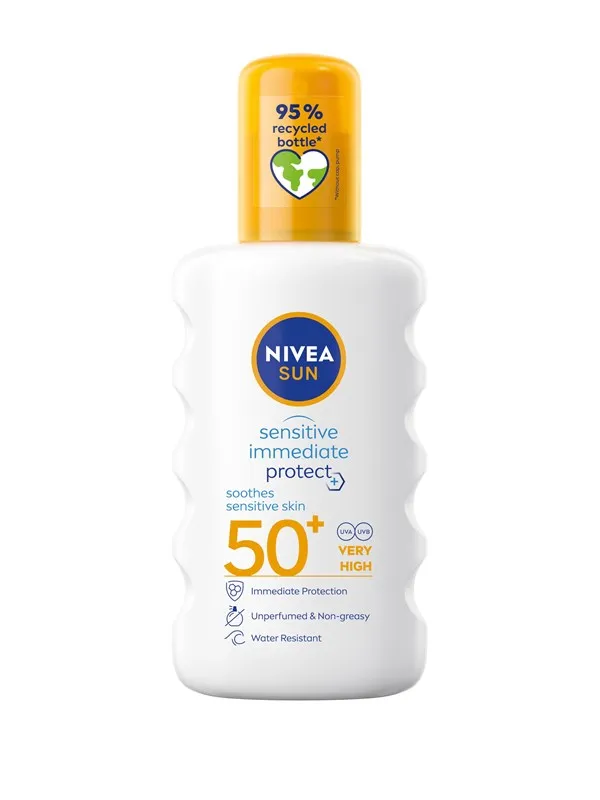 Nivea Sensitive Soothing Spray SPF50+ 200ml