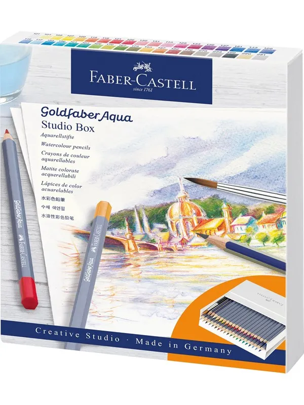Faber-Castell Watercol. penc. Goldf. Aqua studio box