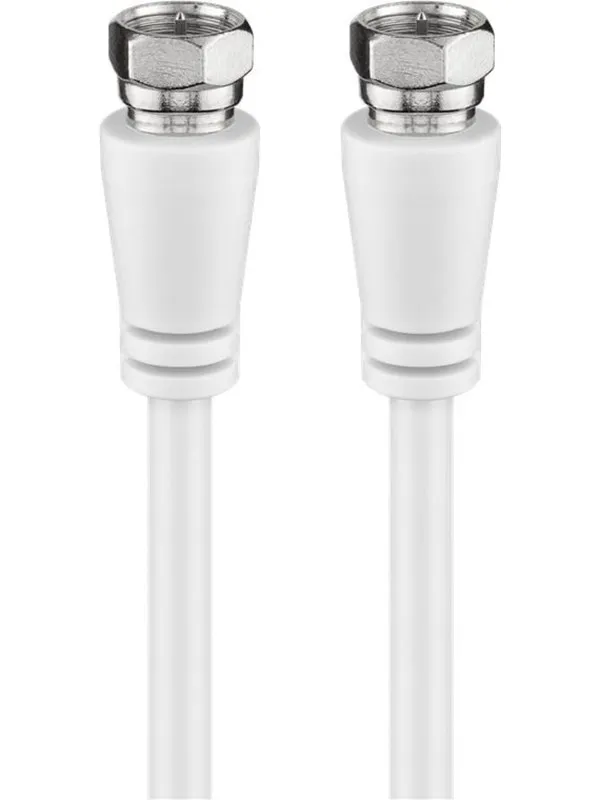 Pro SAT antenna cable (class A+ >95 dB) 3x shielded 1m