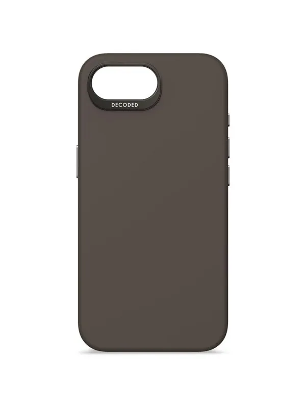 Decoded Back Cover Silicone for iPhone 16e - Charcaol