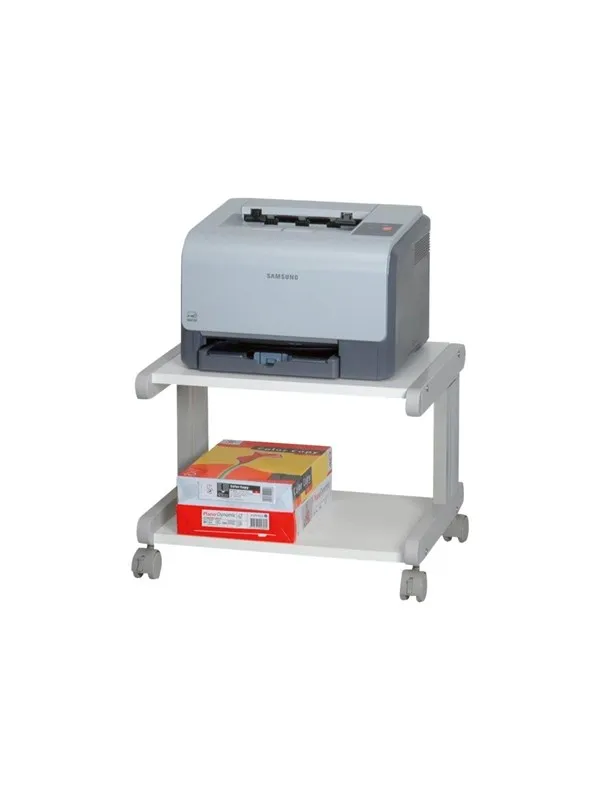 Roline cart - for printer - light grey white - Max 30 kg - recommended for