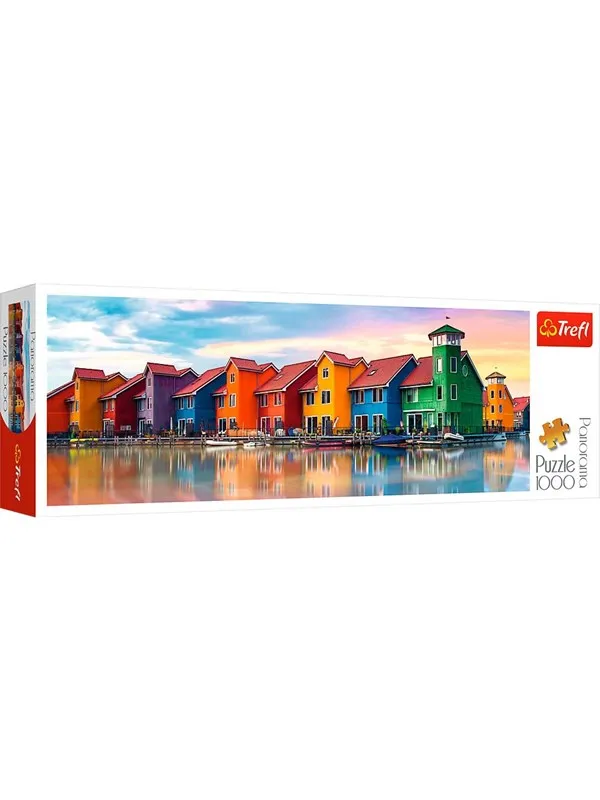 Trefl Puzzle - Panorama - Groningen Netherlands (1000 pieces) Gulv