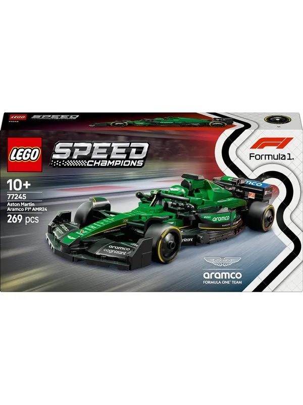 LEGO Speed Champions 77245 Aston Martin Aramco F1® AMR24-racerbil
