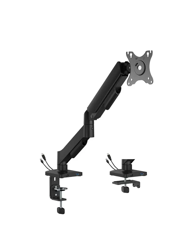 Gembird Adjustable desk display mounting arm with USB ports 1-display 17"-32"