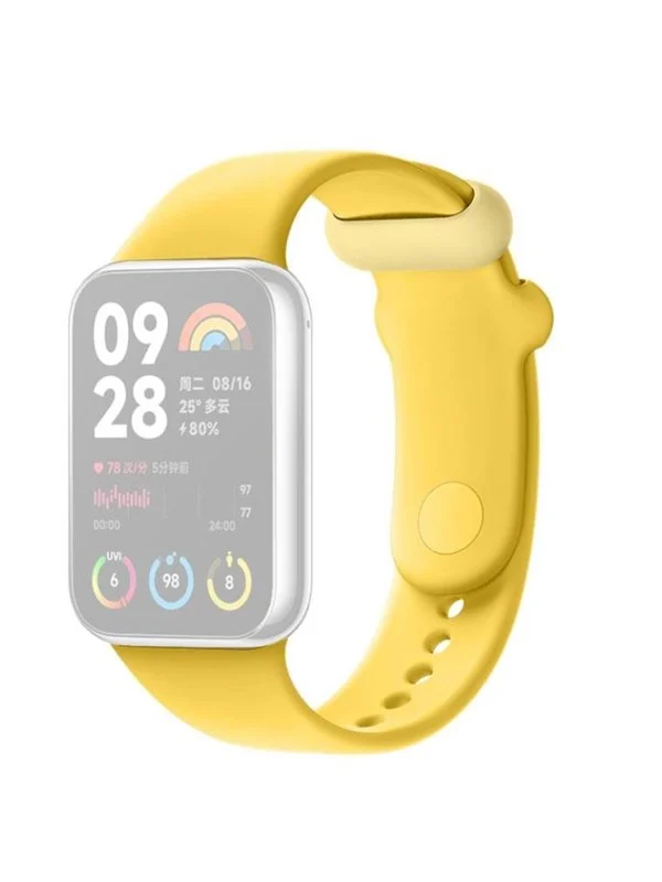 Xiaomi Smart Band 9 Pro/8 Pro TPU Quick Release Strap - Lemon Yellow