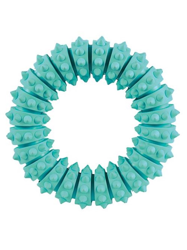 Trixie Denta Fun Ring Tyggeleke i Naturgummi med Myntesmak 12cm