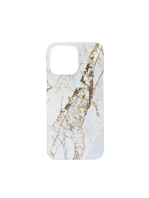 ONSALA Phone Case MagSeries White Rhino Marble - iPhone 15 Pro Max