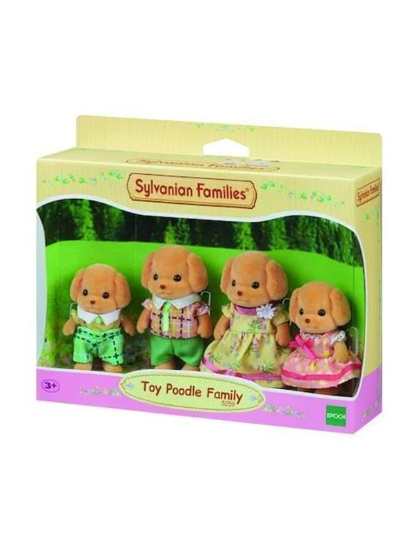 Sylvanian Families Toy Poodle Family / Dollhouse