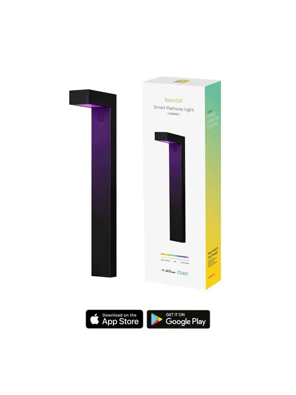 Hombli Smart Pathway Light Extension, Svart