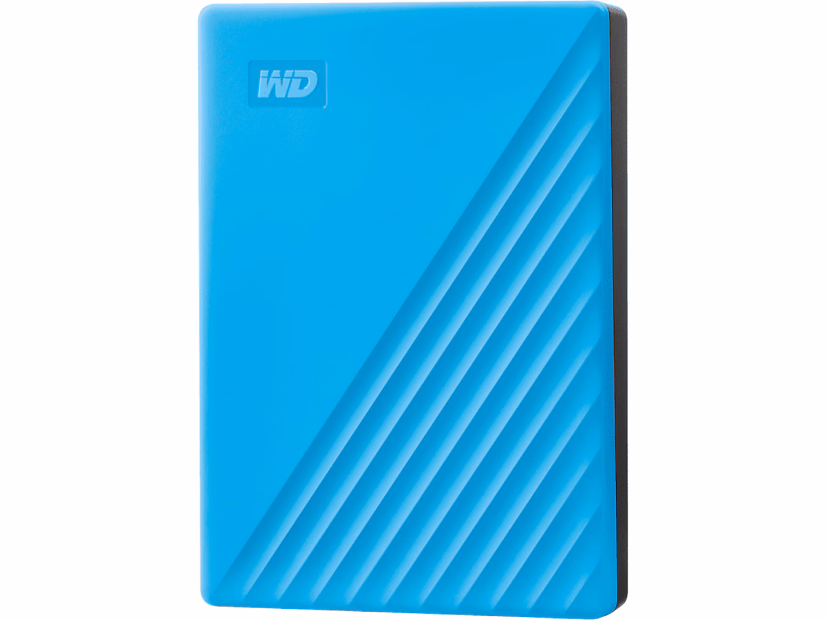 WD My Passport 4TB Blå