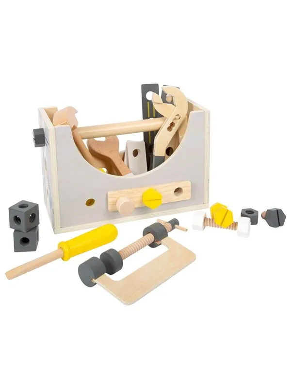 Small Foot Wooden Toolbox 2-in-1 28 pcs