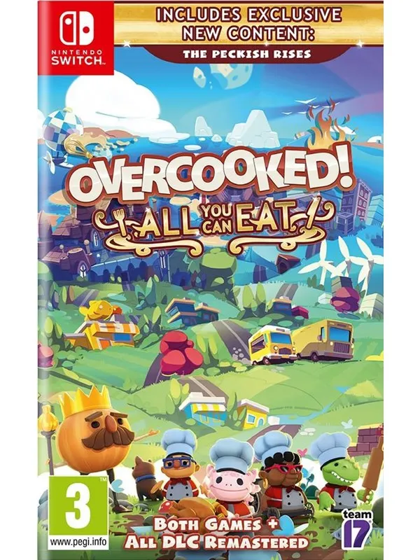 Overcooked! - All You Can Eat - Nintendo Switch - Party