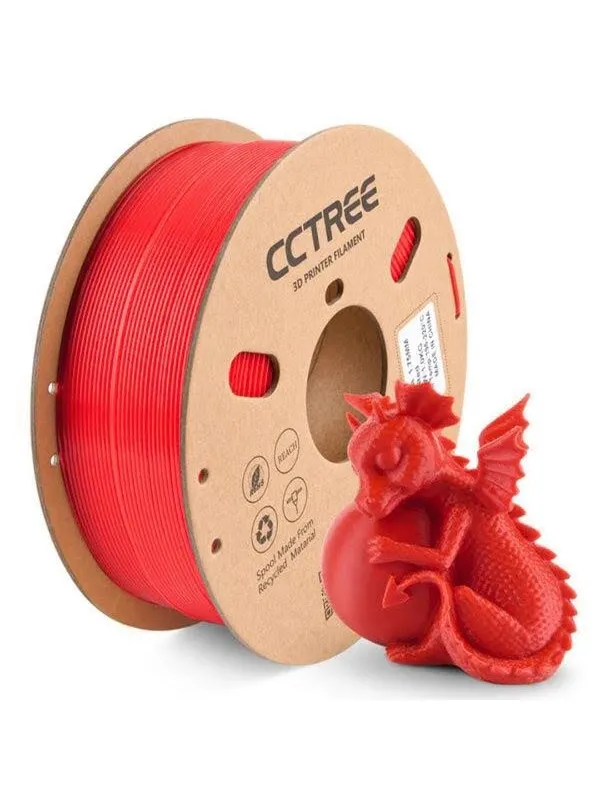 CCTree PLA Basic 1.75 mm 1 Kg - Red