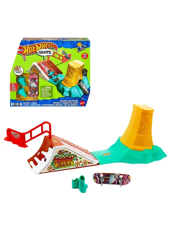 Hot Wheels Skate Dessert Skate Park