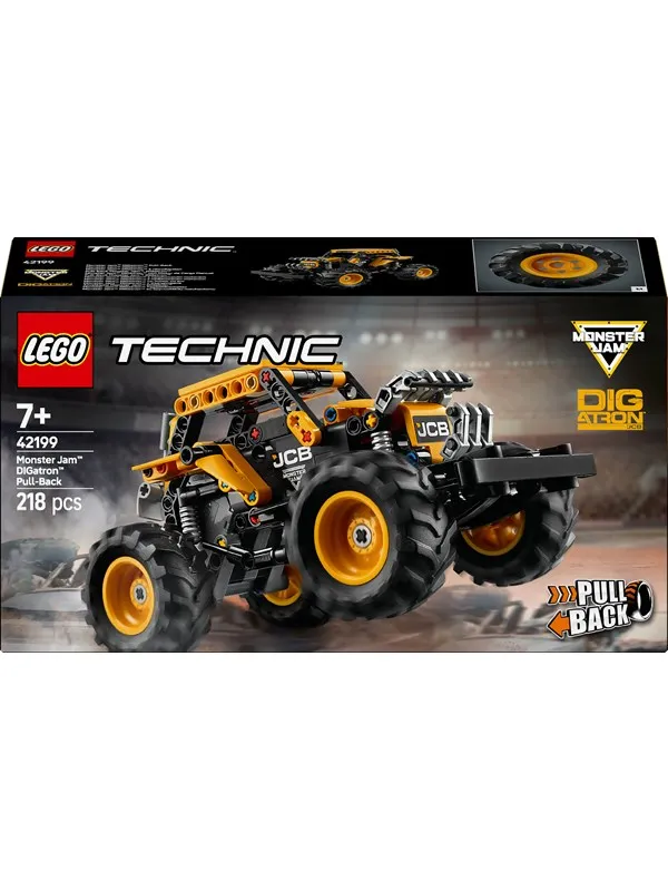 LEGO Technic 42199 Monster Jam™ DIGatron™ med pullback-funksjon