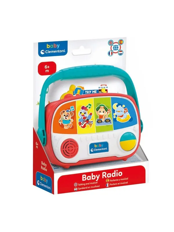 Clementoni Baby Talking and Musical Radio