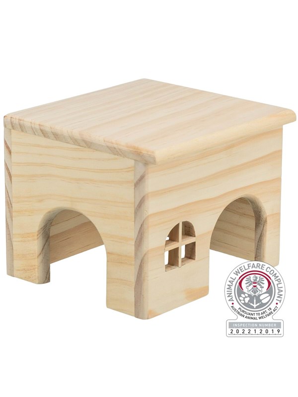 Trixie Naturtrehus uten Spiker for Smådyr Mus Hamstere 15x12x15cm