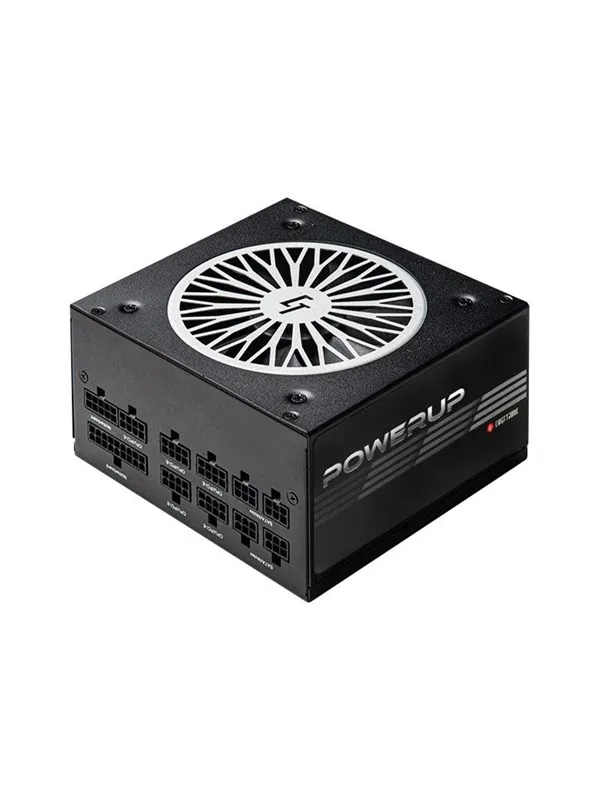 Chieftec Chieftronic PowerUp Series 850W Strømforsyning (PSU) - 850 Watt - 120 mm - ATX 2.53 - 80 Plus Gold sertifisert