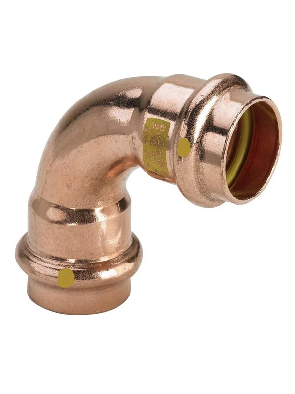 Viega Profipress G bend 90° 42 Copper / glossy