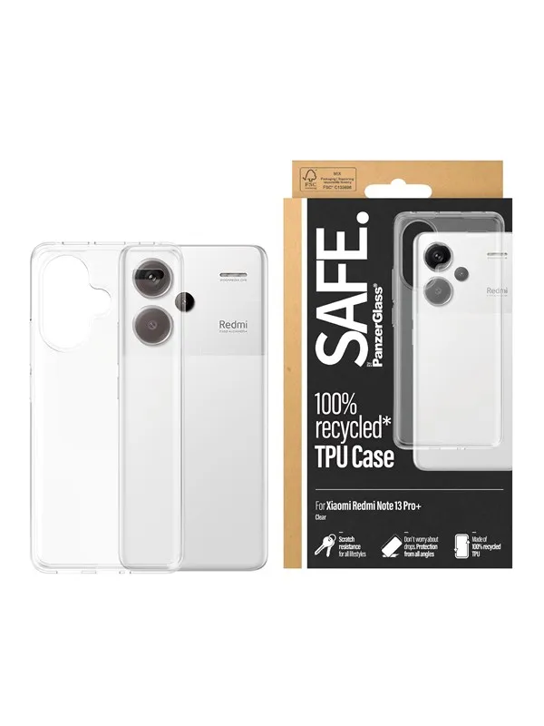 SAFE. by PanzerGlass TPU Case for Xiaomi Redmi Note 13 Pro+