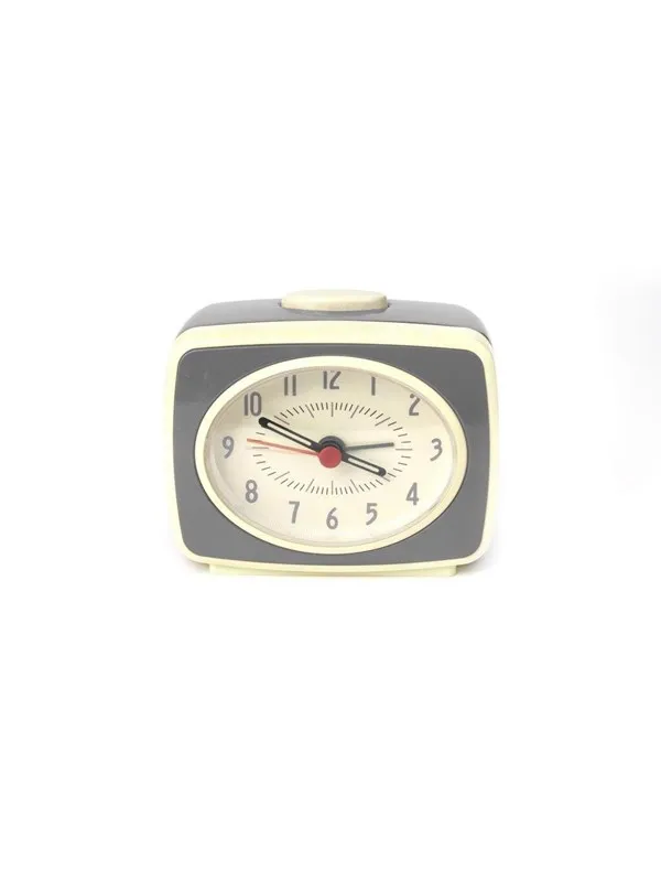 Kikkerland Small Classic Alarm Clock Grey (AC14-GR-EU)