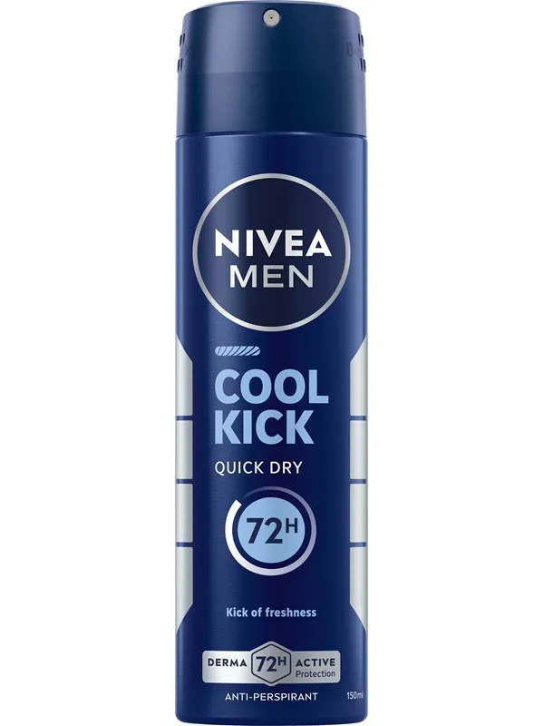 Nivea Cool Kick Male Spray 150ml