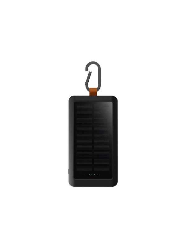 Xtorm Solar USB-C Power Bank 10.000mAh/15W with Flashlight Black Nødlader - 10000 mAh