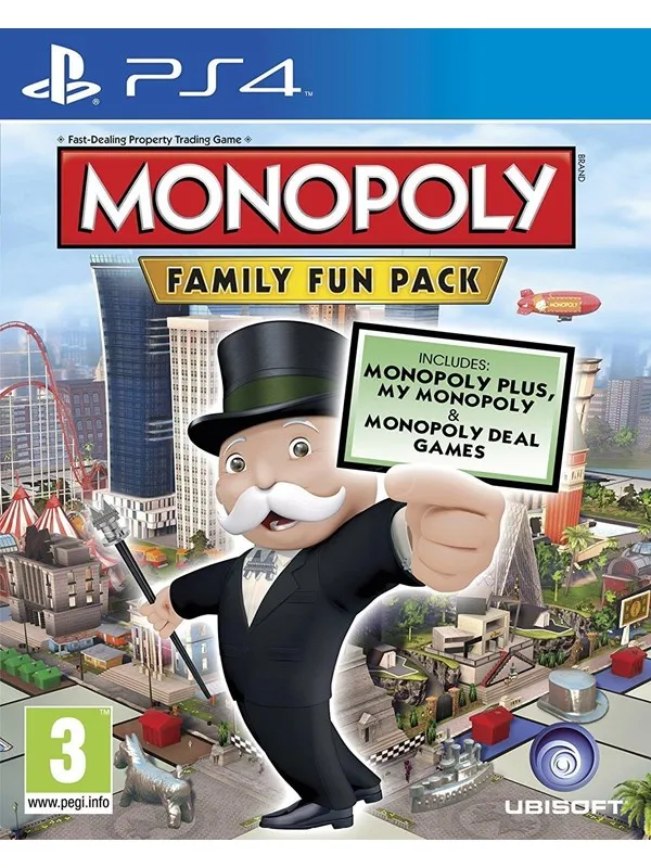 Monopoly: Family Fun Pack - Sony PlayStation 4 - Underholdning