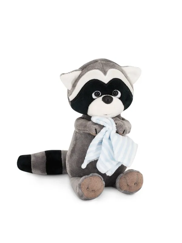 Orange Toys Soft toy Denny the Raccoon with towel (18cm)