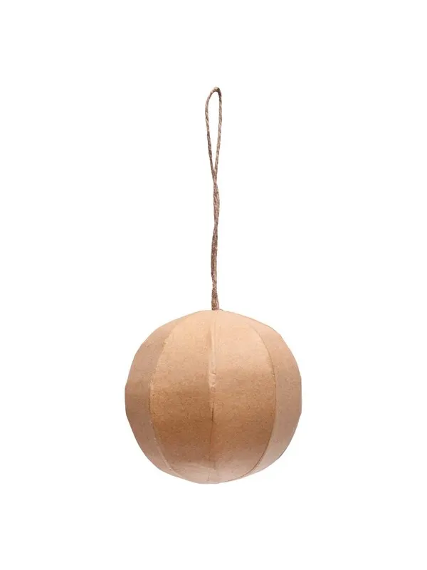 Colorations - Papier-mache Ball Ornaments 6pcs.