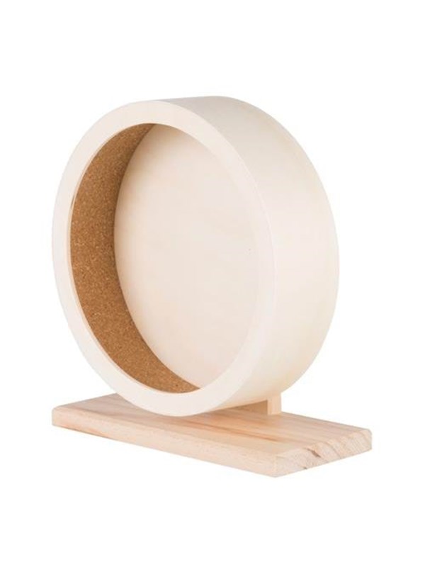 Trixie Wooden Exercise Wheel Small Animals 21cm