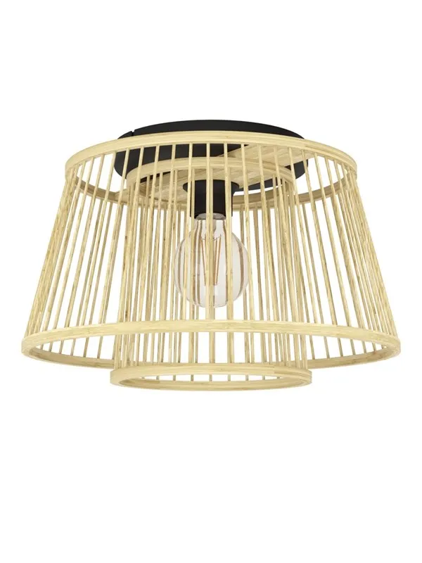 EGLO HYKEHAM TAKLAMPE E27 Ø380 NATUR
