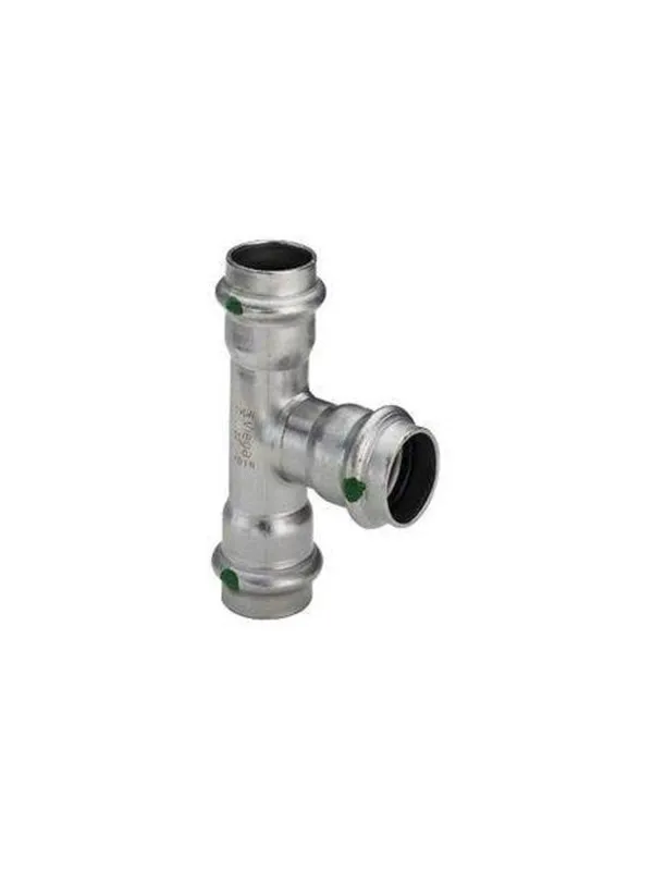Viega Sanpress Inox T-piece 28 x 18 x 28 mm stainless steel