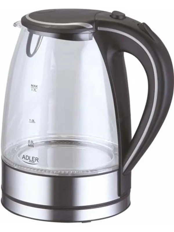 Adler Vannkoker AD 1225 - Glass - 2000 W