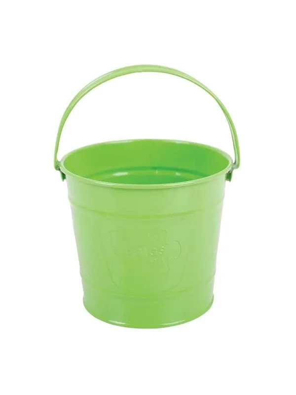 Bigjigs Green Metal Bucket