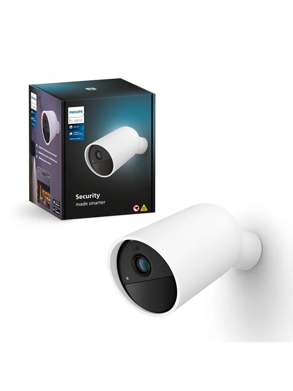 Philips Hue Secure Battery Camera (hvit)
