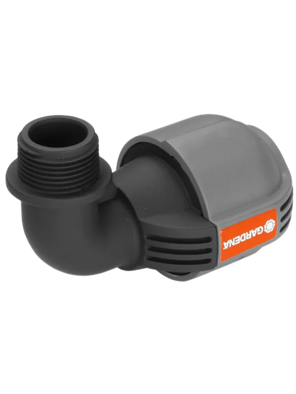 Gardena L-stykke 25 mm x 3/4" med hann-gjenger