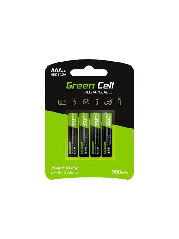 Green Cell HR03 battery - 4 x AAA - NiMH