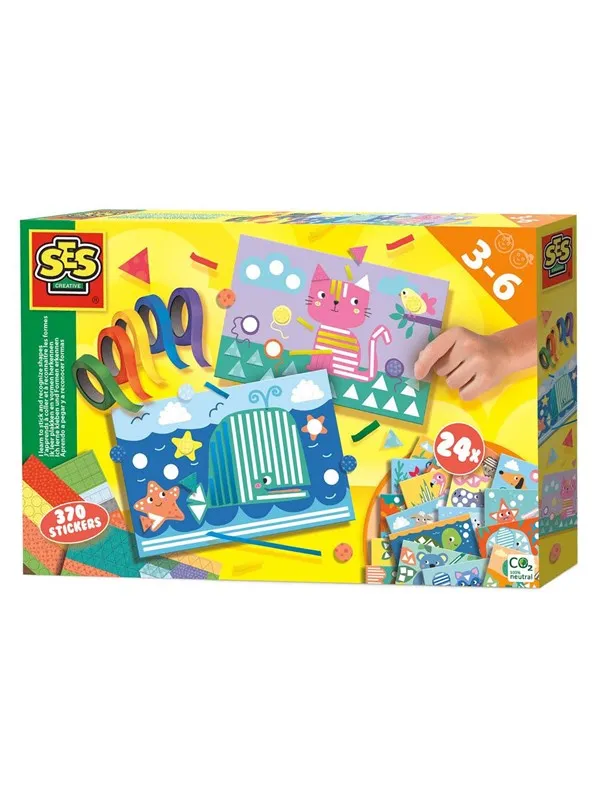 SES Creative - I Learn to Recognize Sticking and Shapes