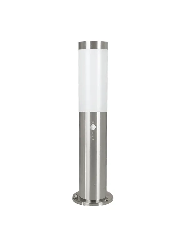 EGLO HELSINKI garden lamp with sensor stainless steel